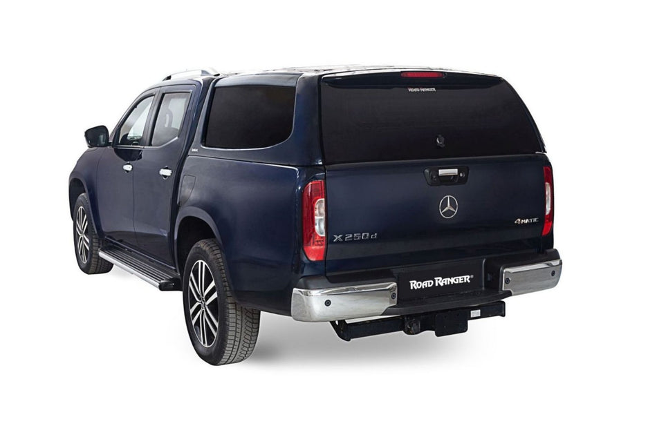 Trda streha RH5 Profi (dvižna masivna vrata), Mercedes X Class 2017-2022, Double Cab