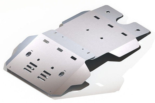 Podvozna zaščita (aluminij) za hladilnik in motor, Toyota Hilux 2021+, Double Cab