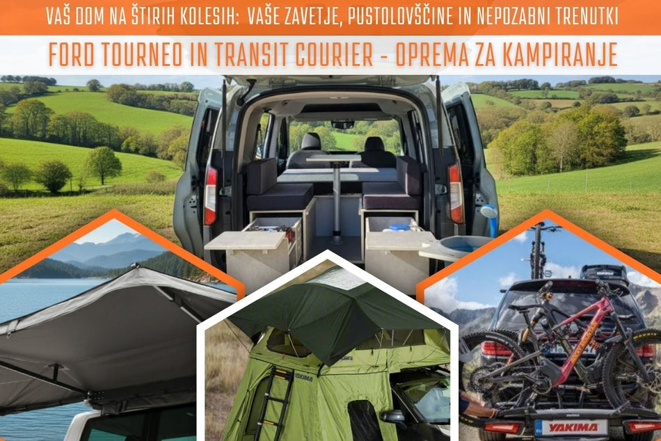 PAKET KAMPER "ULTIMATE" ZA FORD TRANSIT / TOURNEO COURIER 2024+