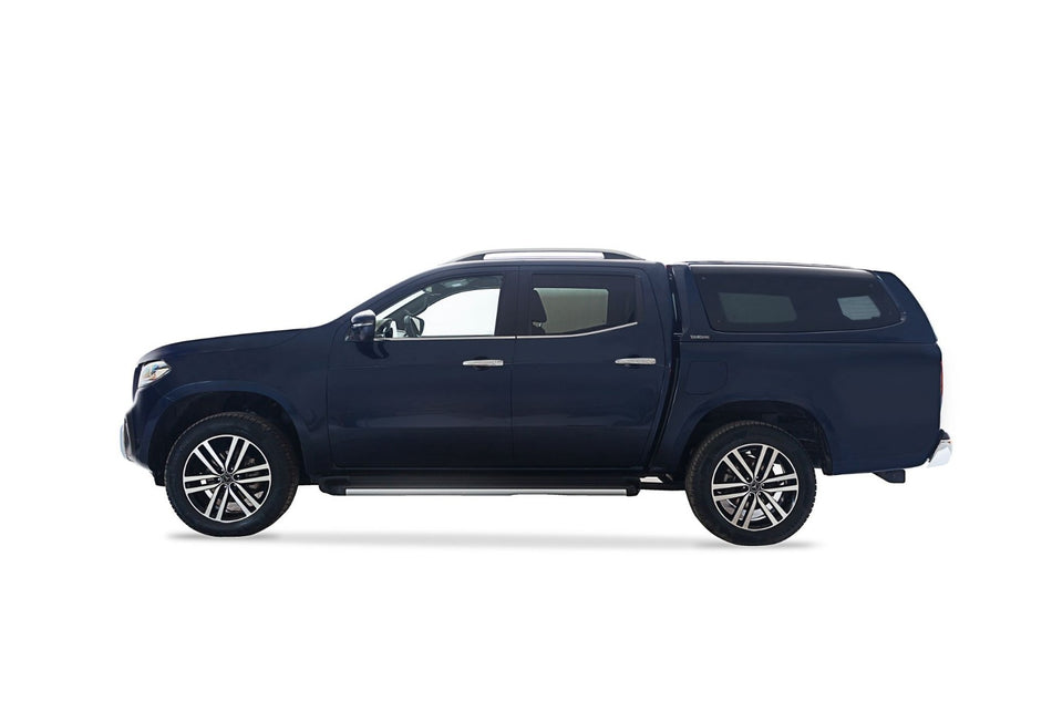 Trda streha RH5 Profi Plus (dvižna steklena vrata), Mercedes X Class 2017-2022, Double Cab