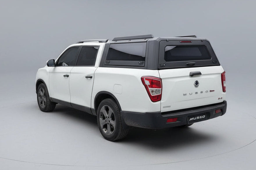 Aluminijasta trda streha s stranskimi dvižnimi steklenimi vrati za KGM SsangYong Musso Grand