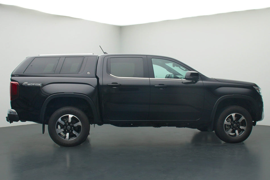 Trda streha Elysium (stranska tonirana okna z rahlim odpiranjem navzven) za VW Amarok 2023+, Double Cab