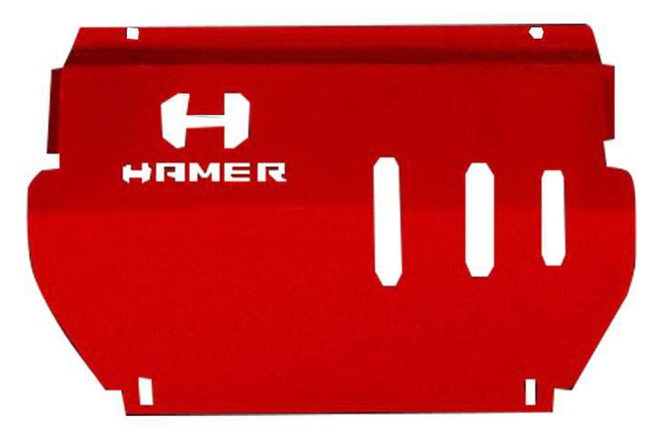 Podvozna zaščita (3mm jeklo) za hladilnik in motor, Toyota Hilux 2021+, Double Cab