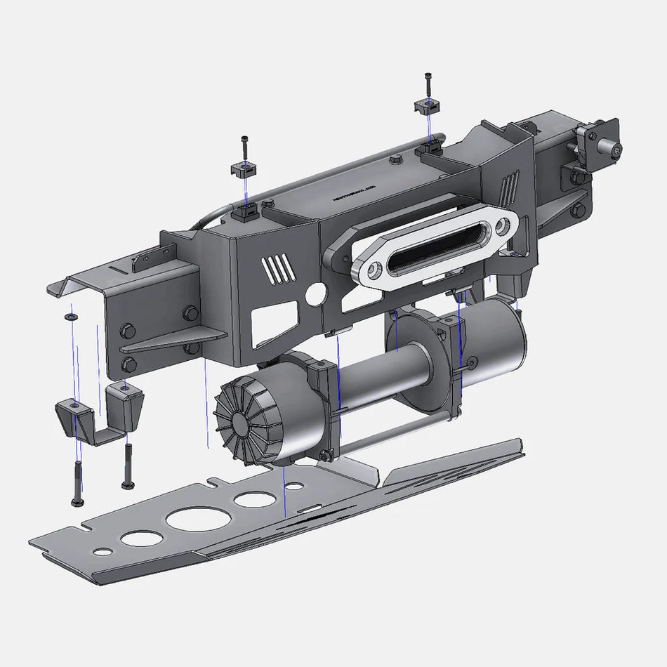 Vitel 4,3 t za Ford Ranger 2016-2022, Raptor 2019-2022