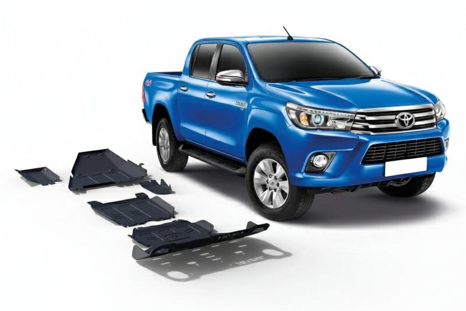 Podvozna zaščita set (3mm jeklo), Toyota Hilux 2021+, Double Cab