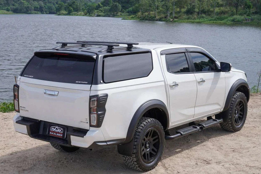 Trda streha V-top (stranska dvižna steklena tonirana vrata), Isuzu D-max 2021+, Double Cab