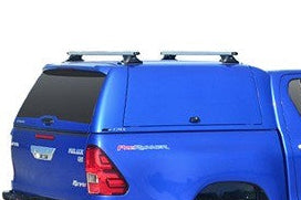 Trda streha Alpha, CMX s stranskimi dvižnimi masivnimi vrati, Toyota Hilux 2021+, Double Cab