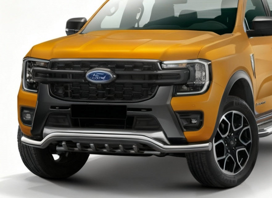 Nizka cevna zaščita s podvoznimi cevmi za Ford Ranger 2023+