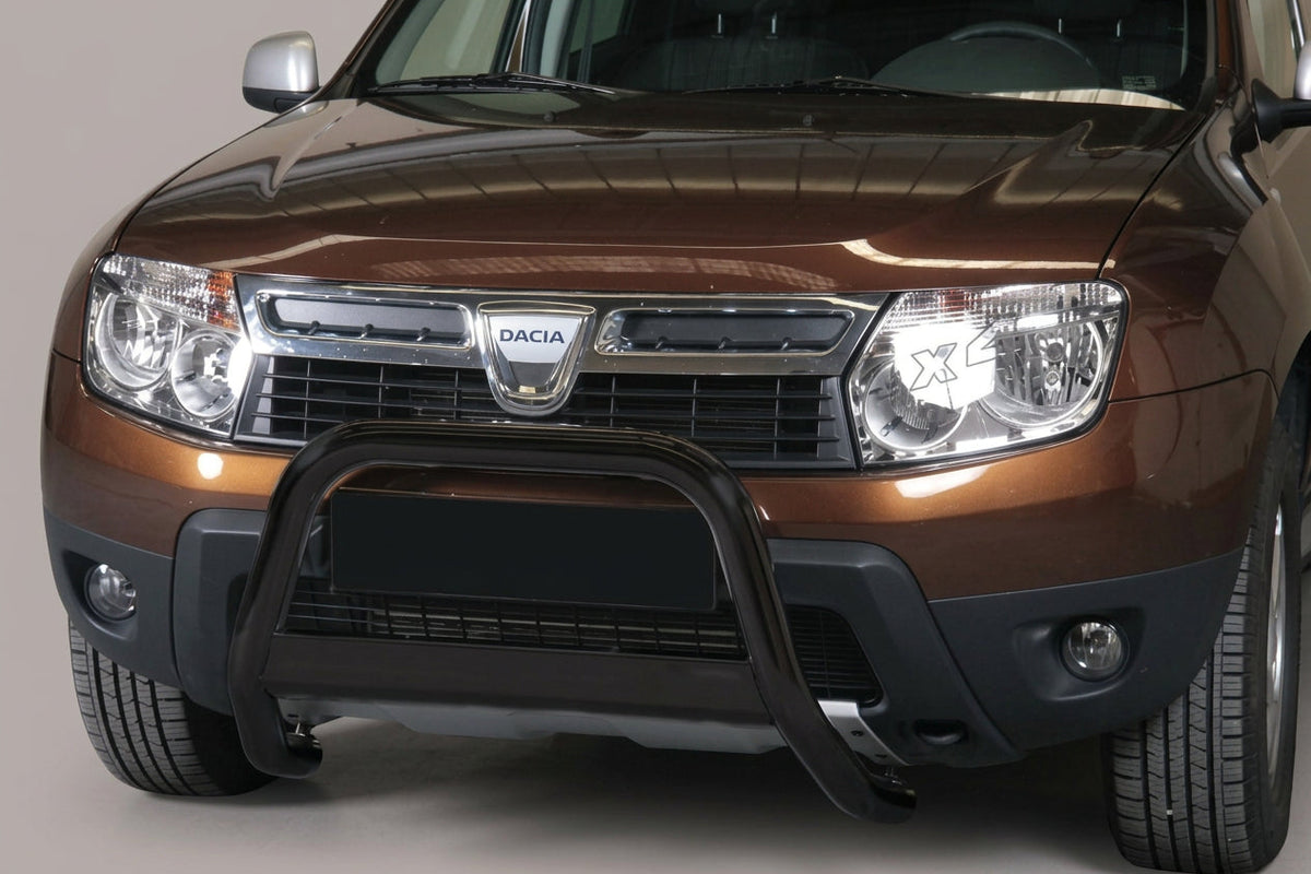 Sprednja zaščita Dacia Duster črna