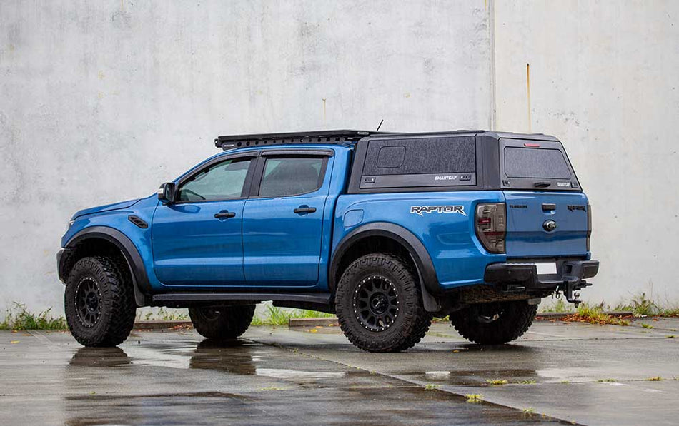 Hardtop Smartcap EVOs Sport z zadnjimi zastekljenimi vrati in stranskimi zastekljenimi vrati z drsnim okencem, Ford Ranger 2019-2022 / Raptor 2019-2022, Double Cab