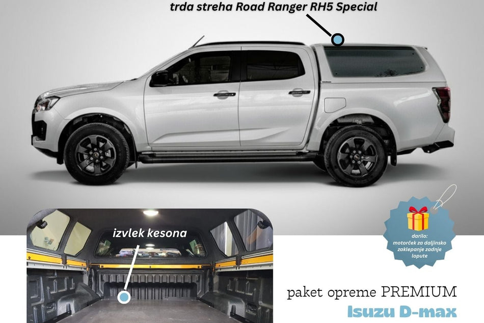 SUPER AKCIJA + DARILO: paket opreme PREMIUM za Isuzu D-max 2021-2024, 2025+