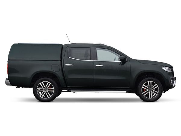 Trda streha Force Pro, brez stranskih oken, Mercedes X Class 2017-2020, Double Cab