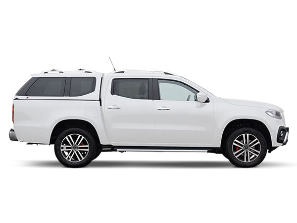 Trda streha Alpha E + (s stranskimi toniranimi okni z rahlim odpiranjem), Mercedes X Class, Double Cab