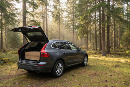 Mobilni predali za kampiranje z osebnim avtomobilom