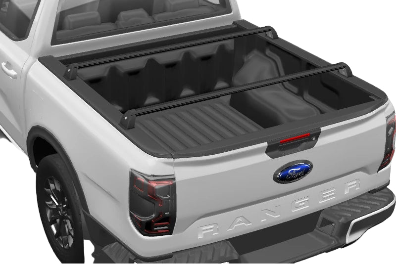 Prečni nosilci za REALTRUCK (Mountain Top) robove kesona Ford Ranger / Raptor 2023+, VW Amarok 2023+
