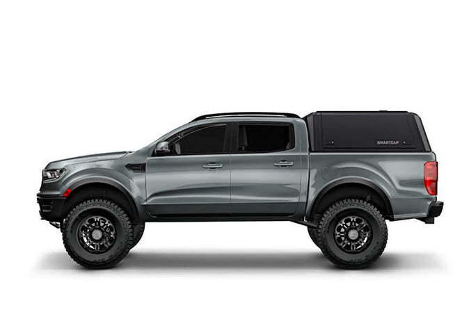 Hardtop Smartcap EVOd Defender z zadnjimi in stranskimi polnimi dvižnimi vrati, Ford Ranger 2012-2022 / Raptor 2019-2022, Double Cab
