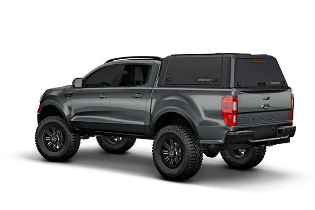 Hardtop Smartcap EVOd Defender z zadnjimi in stranskimi polnimi dvižnimi vrati, Ford Ranger 2012-2022 / Raptor 2019-2022, Double Cab