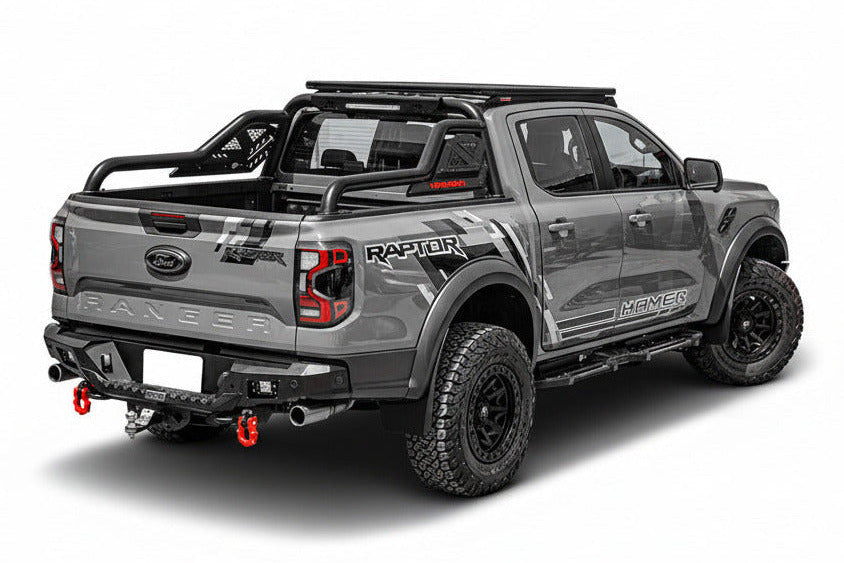 Zaščitni lok Hamer Titanium za Ford Ranger / Raptor 2023+ (možnost kombinacije z originalnim rolojem)